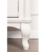 Тумба ТВ Disemobel 904 vainilla цвет белый