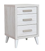 Тумба прикроватная Koala Beds Kubik 040 Nordico/Blanco цвет нордический бежевый