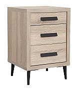 Тумба прикроватная Koala Beds Kubik 040 Roble/Antracita цвет дуб Тумба прикроватная Koala Beds Kubik 040 Roble/Antracita цвет дуб