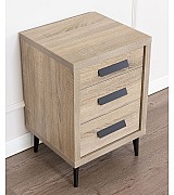 Тумба прикроватная Koala Beds Kubik 040 Roble/Antracita цвет дуб Тумба прикроватная Koala Beds Kubik 040 Roble/Antracita цвет дуб