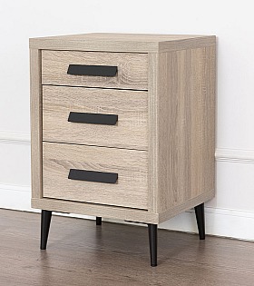 Тумба прикроватная Koala Beds Kubik 040 Roble/Antracita цвет дуб Тумба прикроватная Koala Beds Kubik 040 Roble/Antracita цвет дуб