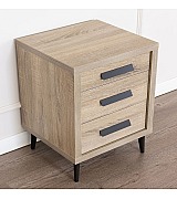 Тумба прикроватная Koala Beds Kubik 050 Roble/Antracita цвет дуб