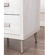 Тумба прикроватная Koala Beds Kubik 040 Nordico/Niquel цвет нордический бежевый Тумба прикроватная Koala Beds Kubik 040 Nordico/Niquel цвет нордический бежевый