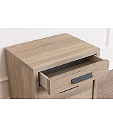 Тумба прикроватная Koala Beds Kubik 040 Roble/Antracita цвет дуб Тумба прикроватная Koala Beds Kubik 040 Roble/Antracita цвет дуб