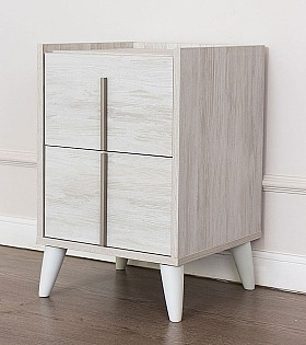 Тумба прикроватная Koala Beds Line 040 Nordico/Blanco цвет нордический бежевый Тумба прикроватная Koala Beds Line 040 Nordico/Blanco цвет нордический бежевый