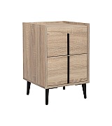 Тумба прикроватная Koala Beds Line 040 Roble/Antracita цвет дуб Тумба прикроватная Koala Beds Line 040 Roble/Antracita цвет дуб