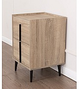 Тумба прикроватная Koala Beds Line 040 Roble/Antracita цвет дуб Тумба прикроватная Koala Beds Line 040 Roble/Antracita цвет дуб