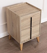 Тумба прикроватная Koala Beds Line 040 Roble/Nature цвет дуб Тумба прикроватная Koala Beds Line 040 Roble/Nature цвет дуб