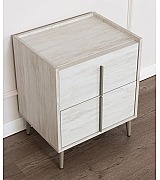 Тумба прикроватная Koala Beds Line 050 Nordico/Niquel цвет нордический бежевый
