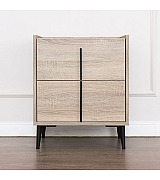 Тумба прикроватная Koala Beds Line 050 Roble/Antracita цвет дуб Тумба прикроватная Koala Beds Line 050 Roble/Antracita цвет дуб