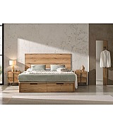 Тумба прикроватная Koala Beds Line 040 Roble/Antracita цвет дуб Тумба прикроватная Koala Beds Line 040 Roble/Antracita цвет дуб