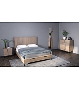 Тумба прикроватная Koala Beds Line 050 Roble/Antracita цвет дуб Тумба прикроватная Koala Beds Line 050 Roble/Antracita цвет дуб