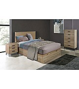 Тумба прикроватная Koala Beds Kubik 040 Roble/Antracita цвет дуб Тумба прикроватная Koala Beds Kubik 040 Roble/Antracita цвет дуб