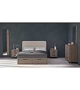 Комод Koala Beds Kubik 100 Roble/Antracita цвет дуб Комод Koala Beds Kubik 100 Roble/Antracita цвет дуб