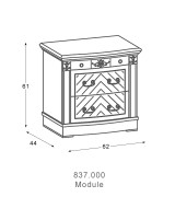 Тумба Panamar 837.000 цвет орех