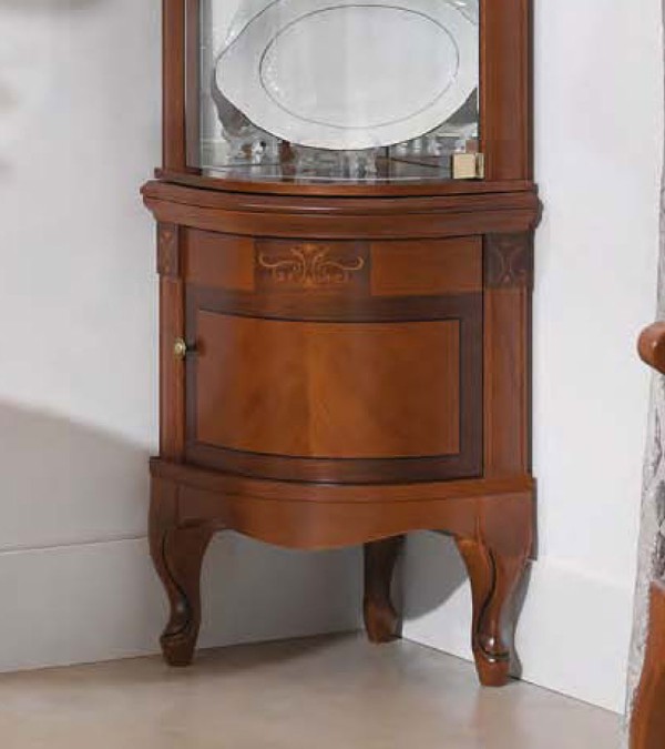 Тумба угловая Panamar 888.000 цвет орех 