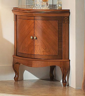 Тумба угловая Panamar 889.000 цвет вишня