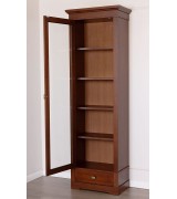 Книжный шкаф 1-но дверный Валенсия М2009 цвет орех