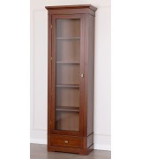 Книжный шкаф 1-но дверный Валенсия М2009 цвет орех