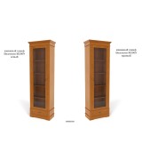 Книжный шкаф 1-но дверный Валенсия М2009 цвет вишня Книжный шкаф 1-но дверный Валенсия М2009 цвет вишня