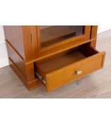 Книжный шкаф 1-но дверный Валенсия М2009 цвет вишня Книжный шкаф 1-но дверный Валенсия М2009 цвет вишня