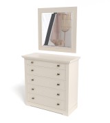 Комод Валенсия М2004 цвет слоновая кость