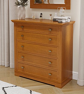 Комод Валенсия М2004 цвет вишня