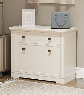 Обувница Валенсия М2050 цвет слоновая кость