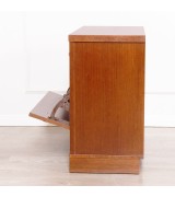 Обувница Валенсия М2050 цвет вишня