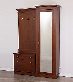 Прихожая Валенсия длина 156 см цвет орех