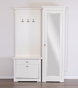 Шкаф 1-но дверный Валенсия М2011 цвет слоновая кость