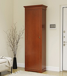 Шкаф 1-но дверный Валенсия М2010 цвет орех