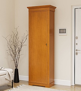 Шкаф 1-но дверный Валенсия М2010 цвет вишня