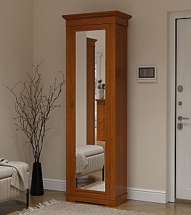 Шкаф 1-но дверный Валенсия М2011 цвет орех