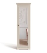 Шкаф 1-но дверный Валенсия М2011 цвет слоновая кость