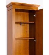 Шкаф 1-но дверный Валенсия М2011 цвет вишня