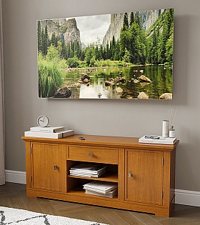 Тумба ТВ Валенсия М2006 цвет вишня