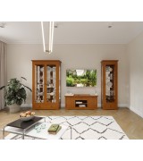 Витрина 1-но дверная Валенсия М2002 цвет вишня Витрина 1-но дверная Валенсия М2002 цвет вишня