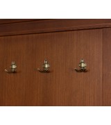 Вешалка настенная Валенсия М2040 цвет орех Вешалка настенная Валенсия М2040 цвет орех