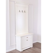 Вешалка настенная Валенсия М2040 цвет слоновая кость