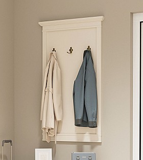 Вешалка настенная Валенсия М2040 цвет слоновая кость