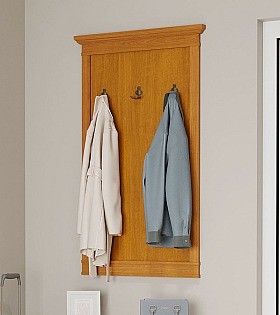 Вешалка настенная Валенсия М2040 цвет вишня