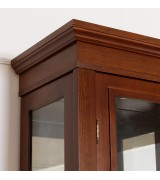 Витрина 1-но дверная Валенсия М2002 цвет орех