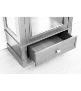 Витрина 1-но дверная Валенсия М2002 цвет слоновая кость Витрина 1-но дверная Валенсия М2002 цвет слоновая кость