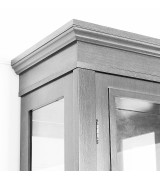 Витрина 1-но дверная Валенсия М2002 цвет слоновая кость Витрина 1-но дверная Валенсия М2002 цвет слоновая кость