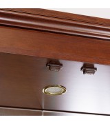 Витрина 2-х дверная Валенсия М2008 цвет орех Витрина 2-х дверная Валенсия М2008 цвет орех