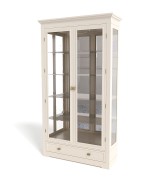 Витрина 2-х дверная Валенсия М2008 цвет слоновая кость Витрина 2-х дверная Валенсия М2008 цвет слоновая кость
