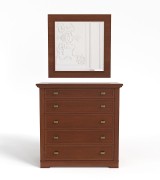 Зеркало Валенсия М2005 цвет орех