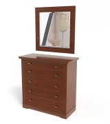 Зеркало Валенсия М2005 цвет орех