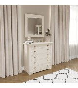 Зеркало Валенсия М2005 цвет слоновая кость Зеркало Валенсия М2005 цвет слоновая кость